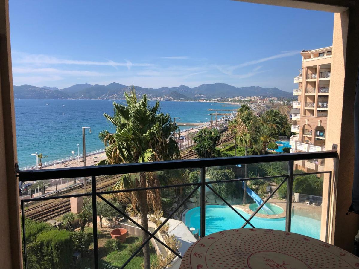 Cannes Apartment With Sea View, Aircondition And Parking 외부 사진