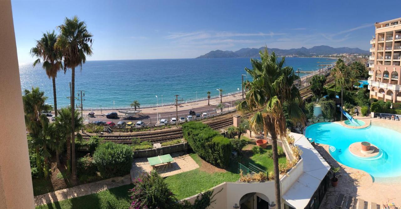 Cannes Apartment With Sea View, Aircondition And Parking 외부 사진