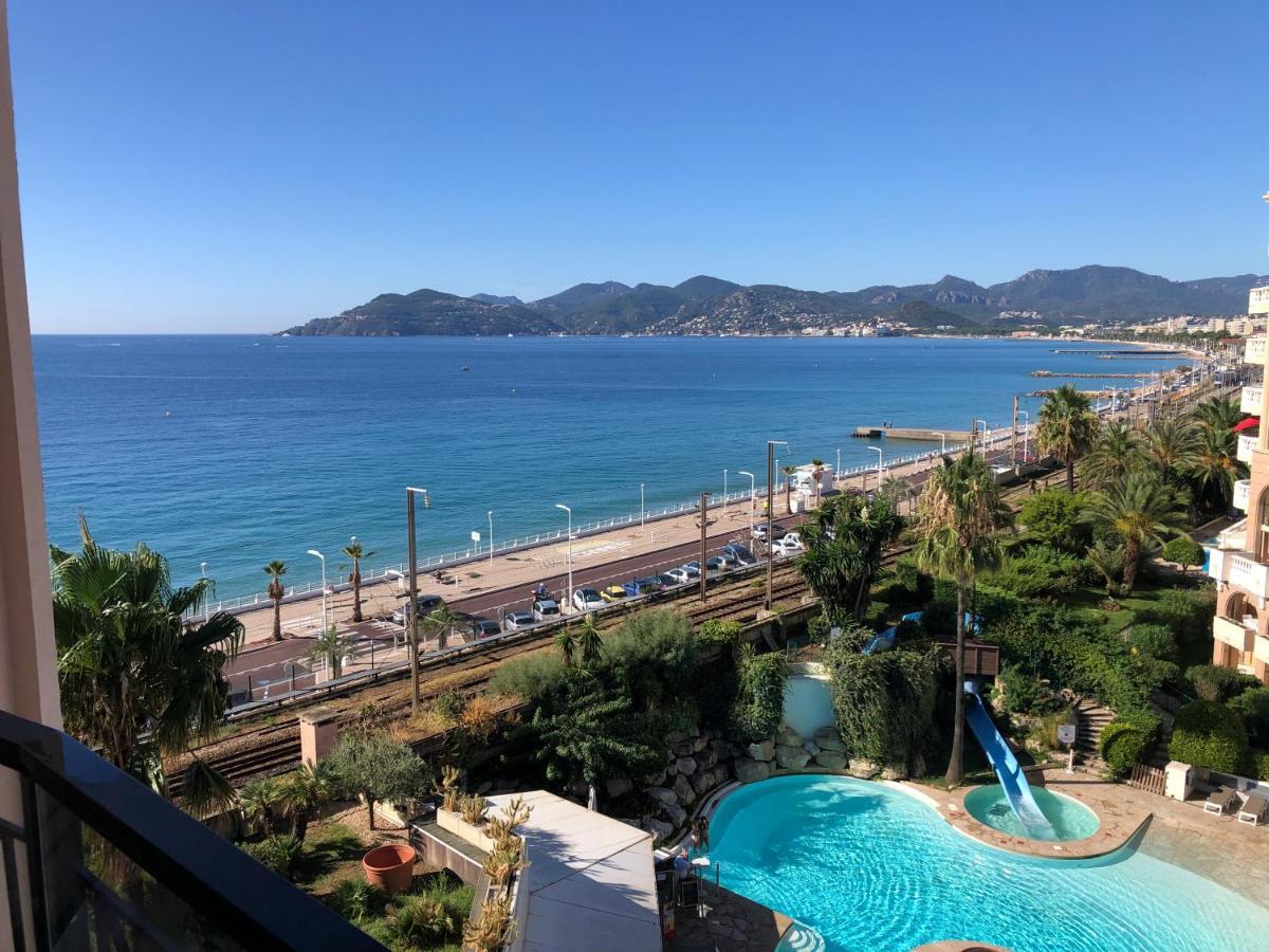 Cannes Apartment With Sea View, Aircondition And Parking 외부 사진
