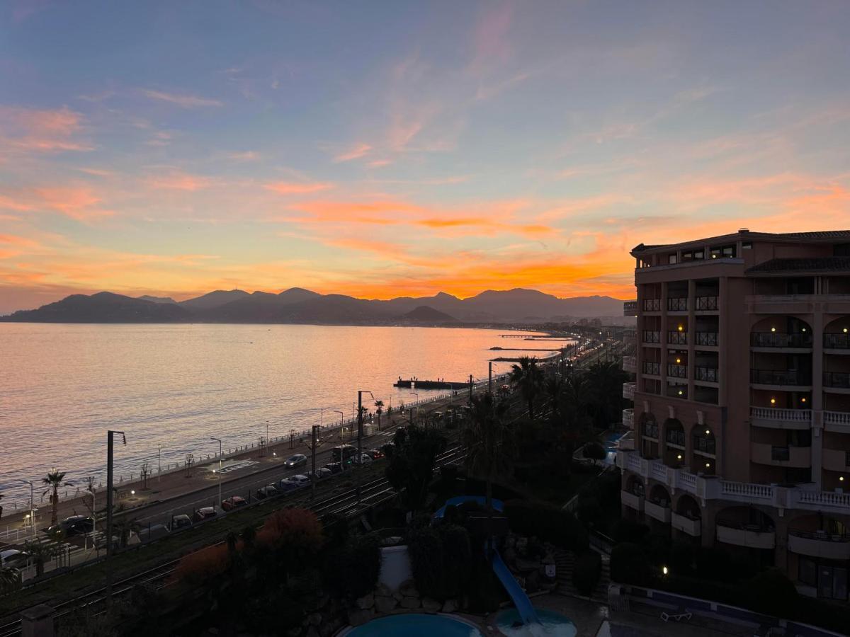 Cannes Apartment With Sea View, Aircondition And Parking 외부 사진