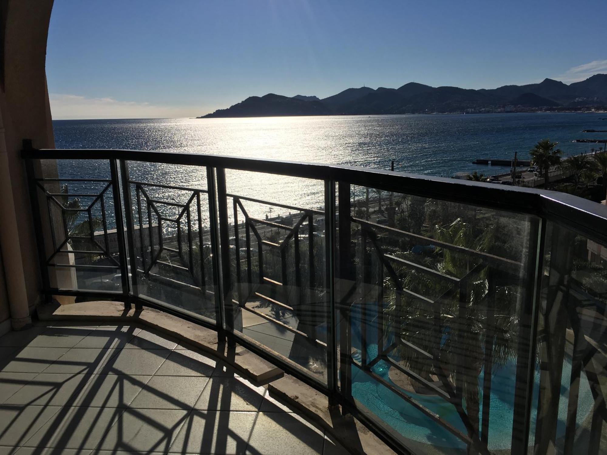 Cannes Apartment With Sea View, Aircondition And Parking 외부 사진