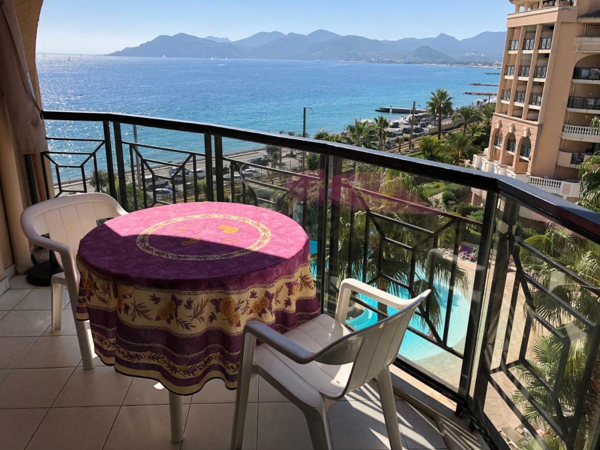 Cannes Apartment With Sea View, Aircondition And Parking 외부 사진